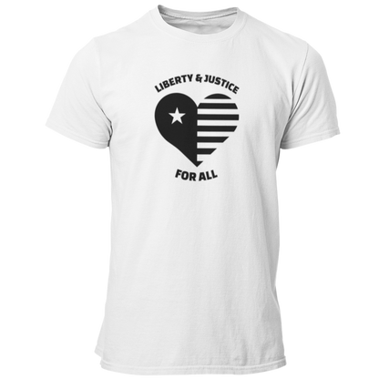 Liberty and Justice for All Unisex T Shirt - Pooky Noodles