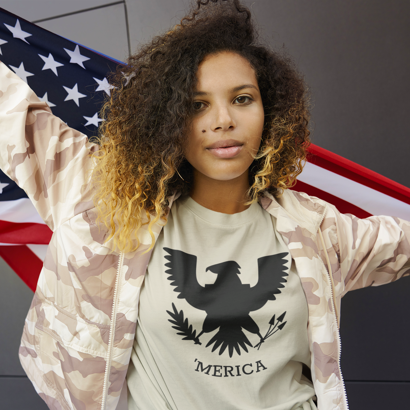 'Merica Unisex Patriotic T Shirt for the 4th of July or Literally Every America Day - Pooky Noodles